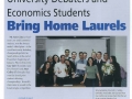 University Debaters and Economics Students Bring Home Laurels